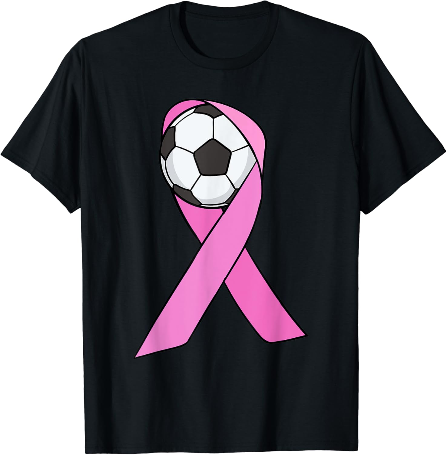 Breast Cancer Soccer Ball Pink Ribbon Mammogram Sport Kick